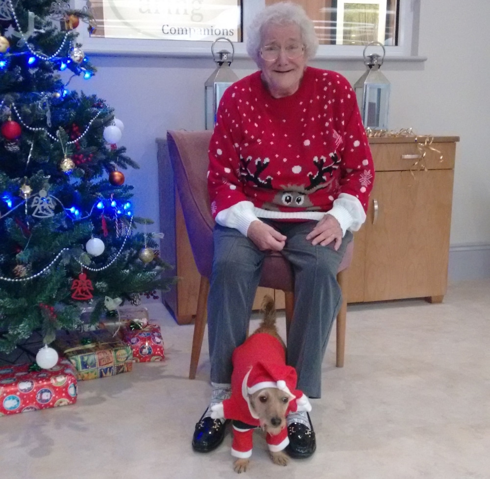 Tonbridge care community holds 'ugly' Christmas jumper party